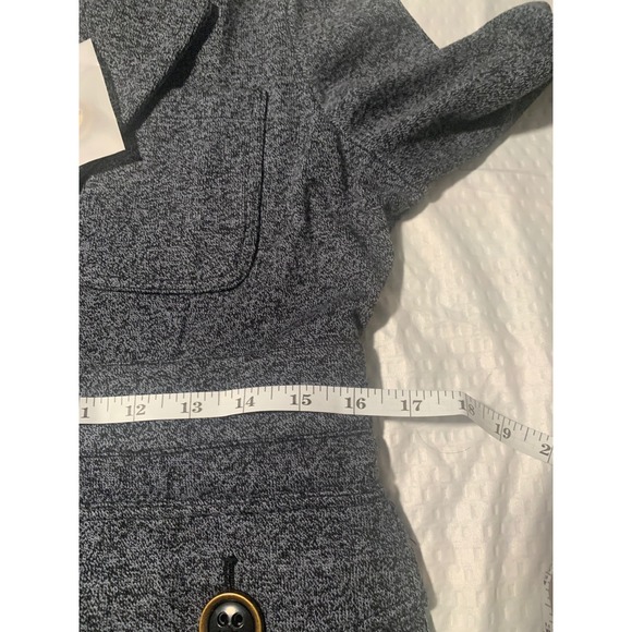 NIC+ZOE Textured Knit Editor BlazerJacket Black Sz PS - Picture 6 of 8